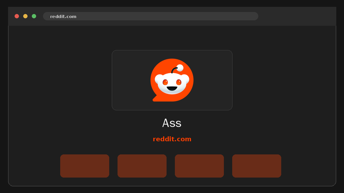 Ass · Náhled webu