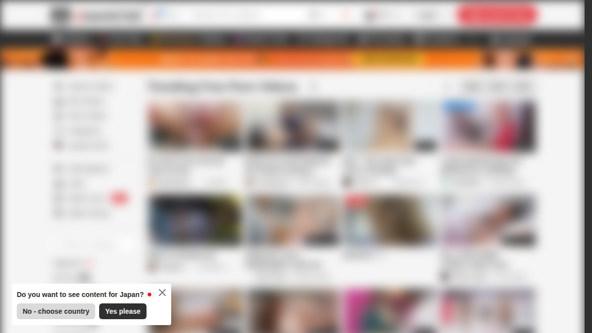 xHamster · Náhled webu